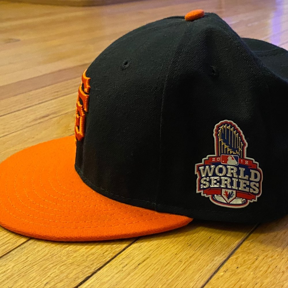 SF Giants New Era Fitted World Series 2012 Cap